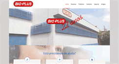 Desktop Screenshot of bioplus.com.br