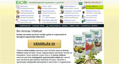 Desktop Screenshot of depresszio-ellen.bioplus.hu