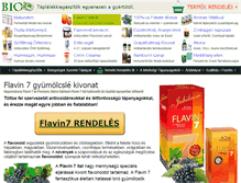 Tablet Screenshot of flavin7.bioplus.hu