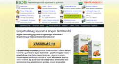 Desktop Screenshot of grapefruitmag-kivonat.bioplus.hu